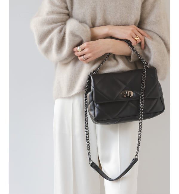 NOBLE「《別注・追加》Maison Vincent パッファーキルティングチェーンバッグ」|ショルダー・メッセンジャー|