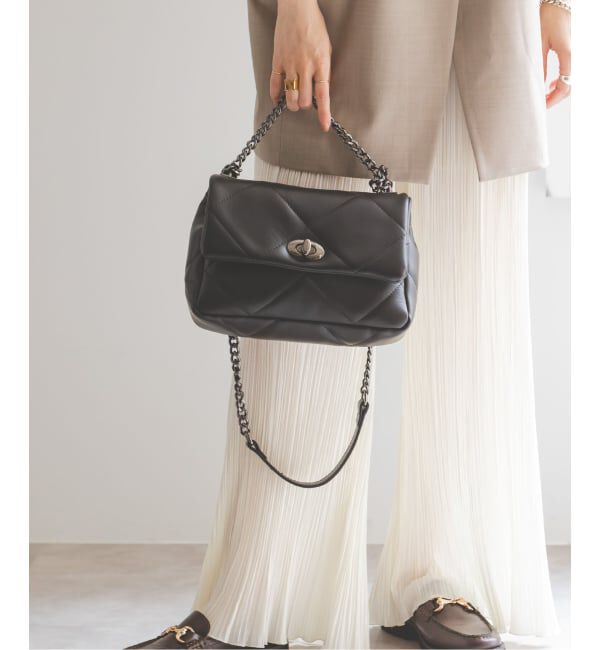 NOBLE「《別注・追加》Maison Vincent パッファーキルティングチェーンバッグ」|ショルダー・メッセンジャー|