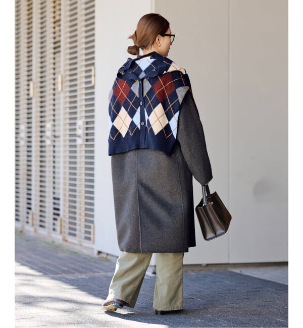 FRAMeWORK「≪追加≫SUPER160'sダブルブレストコート 4」|チェスターコート|