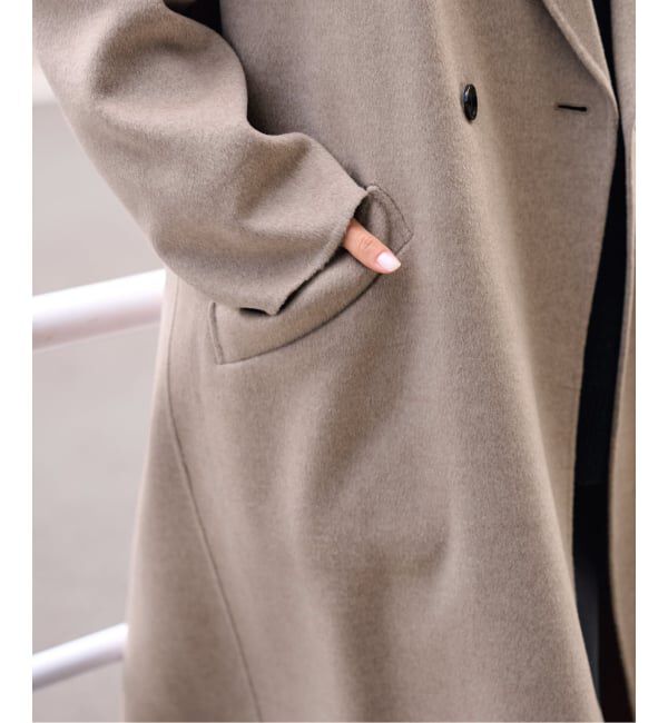 FRAMeWORK「≪追加≫SUPER160'sダブルブレストコート 4」|チェスターコート|