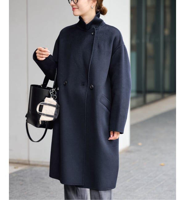 FRAMeWORK「≪追加≫SUPER160'sダブルブレストコート 4」|チェスターコート|