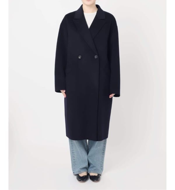 FRAMeWORK「≪追加≫SUPER160'sダブルブレストコート 4」|チェスターコート|