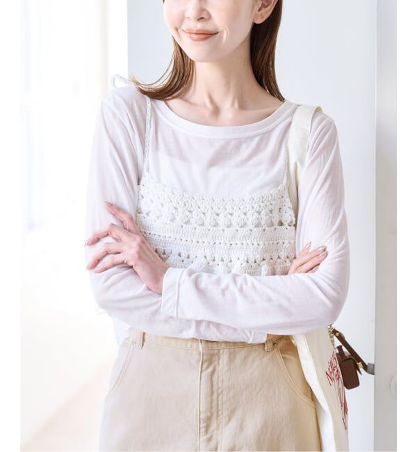 U by SPICK&SPAN「《追加》C/NY シアートップス」|Tシャツ・カットソー|