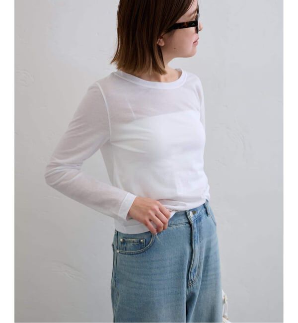 U by SPICK&SPAN「《追加》C/NY シアートップス」|Tシャツ・カットソー|