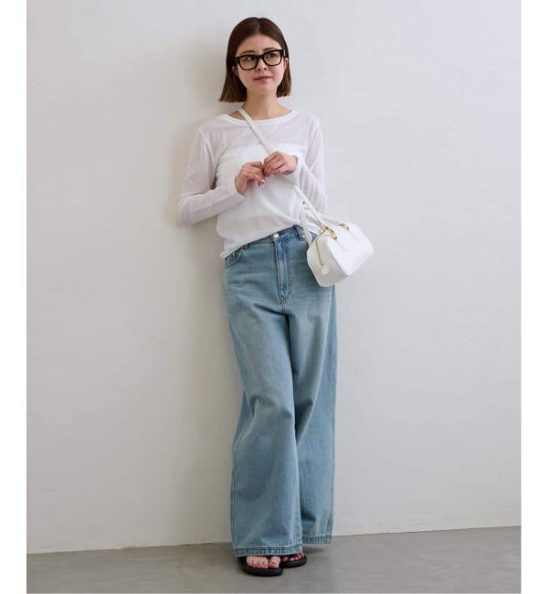 U by SPICK&SPAN「《追加》C/NY シアートップス」|Tシャツ・カットソー|