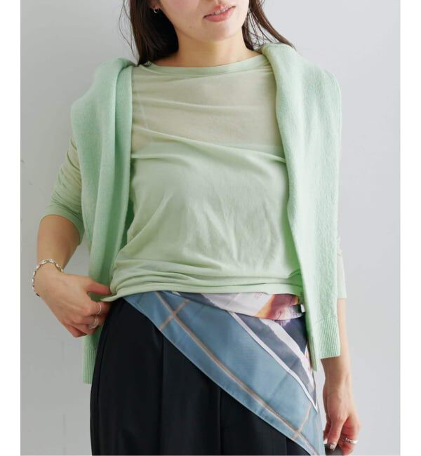 U by SPICK&SPAN「《追加》C/NY シアートップス」|Tシャツ・カットソー|