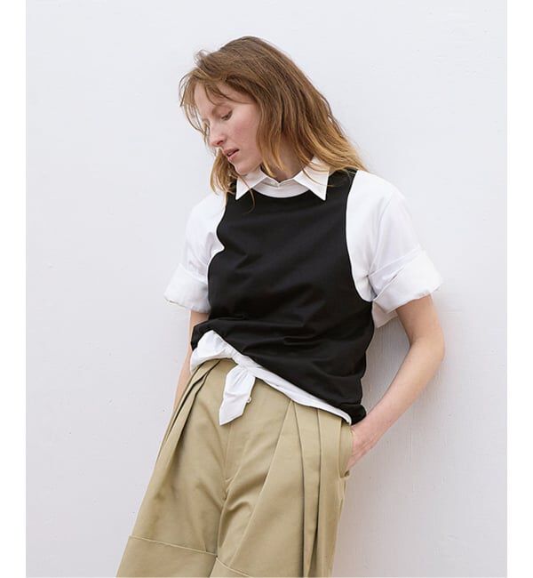 Glyph「《一部店舗+WEB限定》Glyph Tank Top Panel Line TEE」|Tシャツ・カットソー|ホワイト A