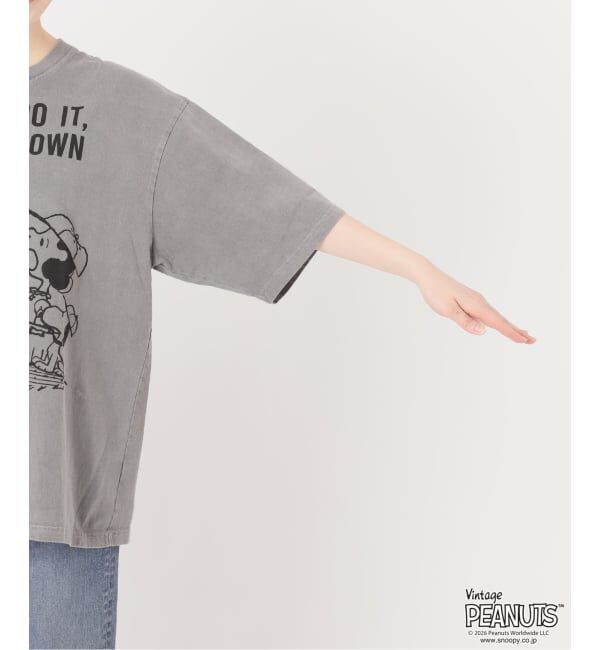 FRAMeWORK「≪予約≫JOHNBULL/ジョンブル PENUTS YOU CAN DO IT T」|Tシャツ・カットソー|