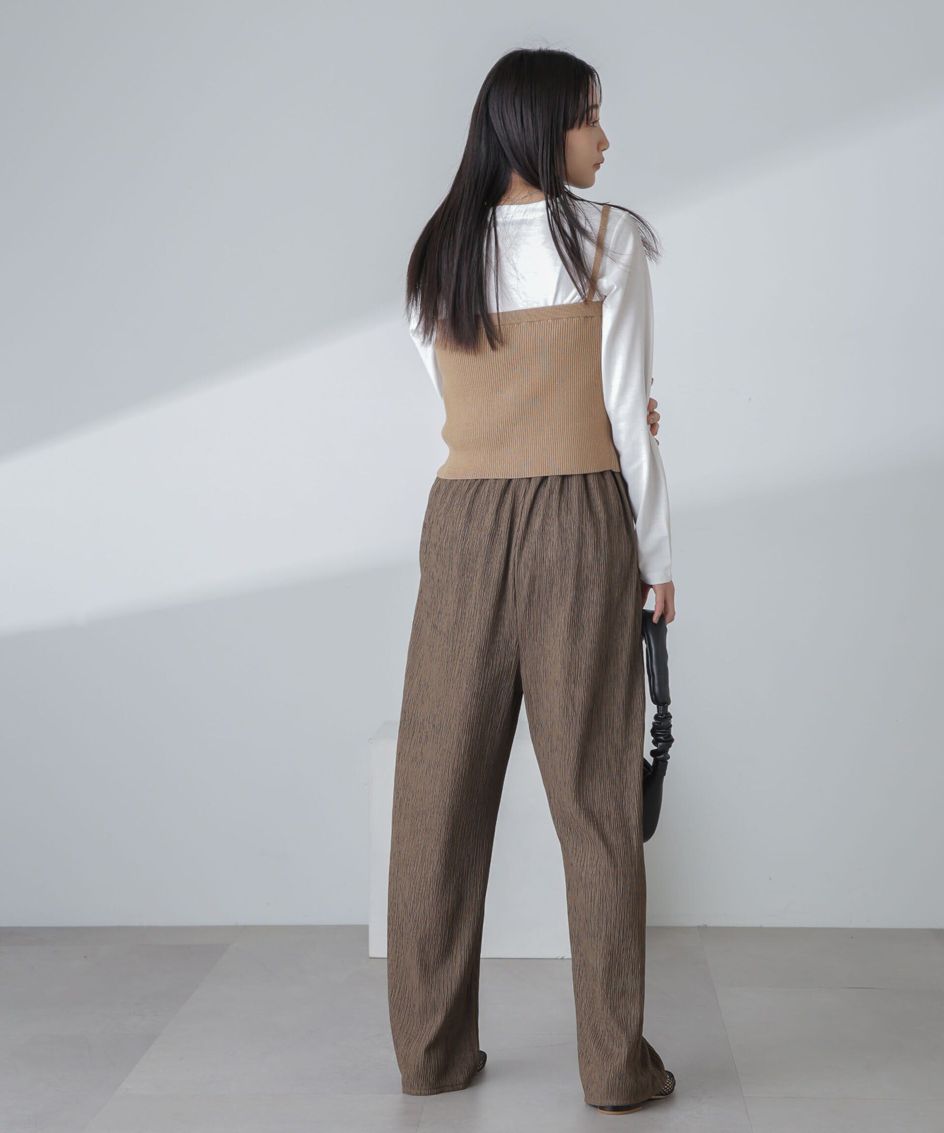 nano･universe「3WAYニットビスチェセットTee」|Tシャツ・カットソー|