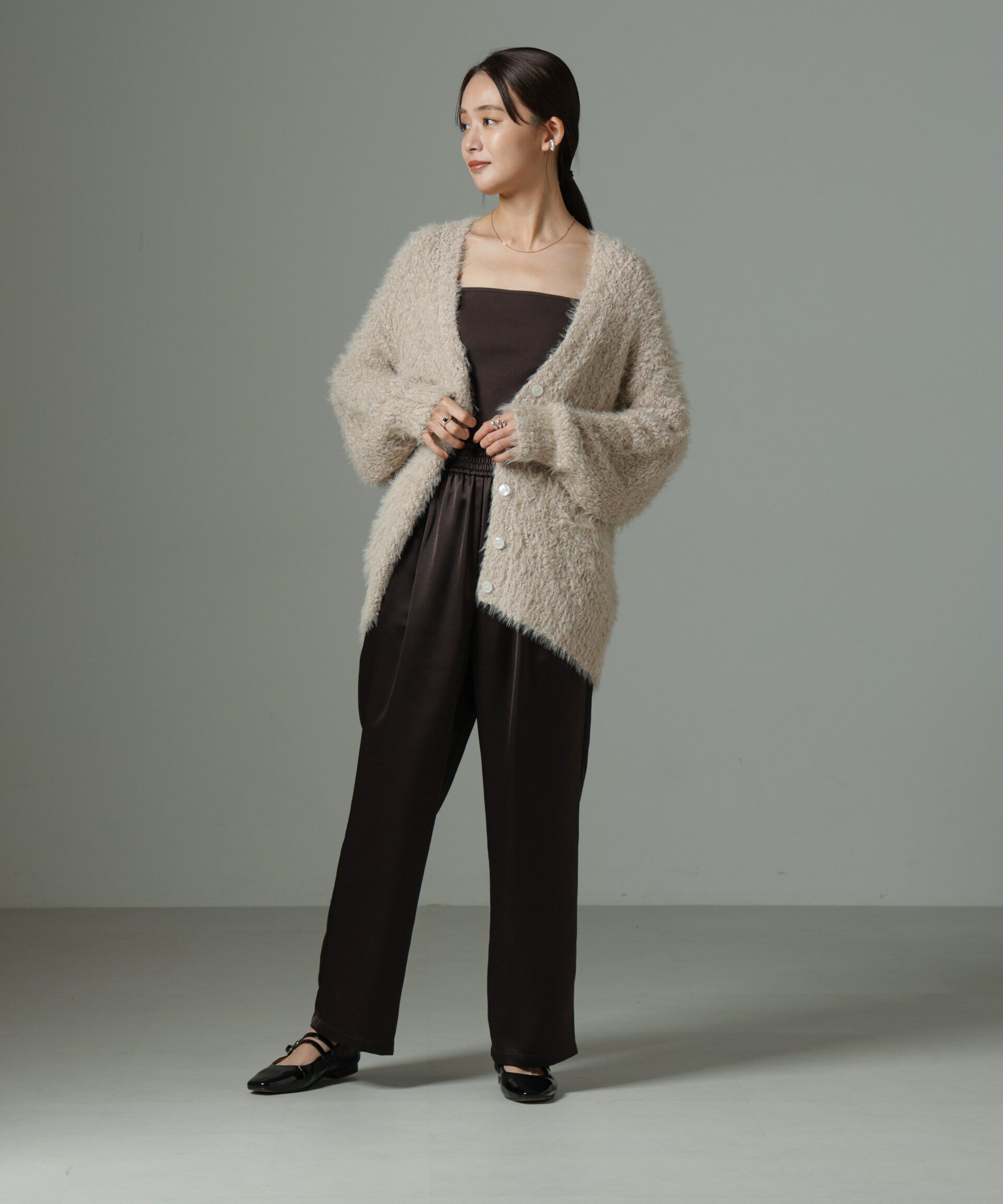 nano･universe「ヘヴィーサテンパンツ」|チノ|