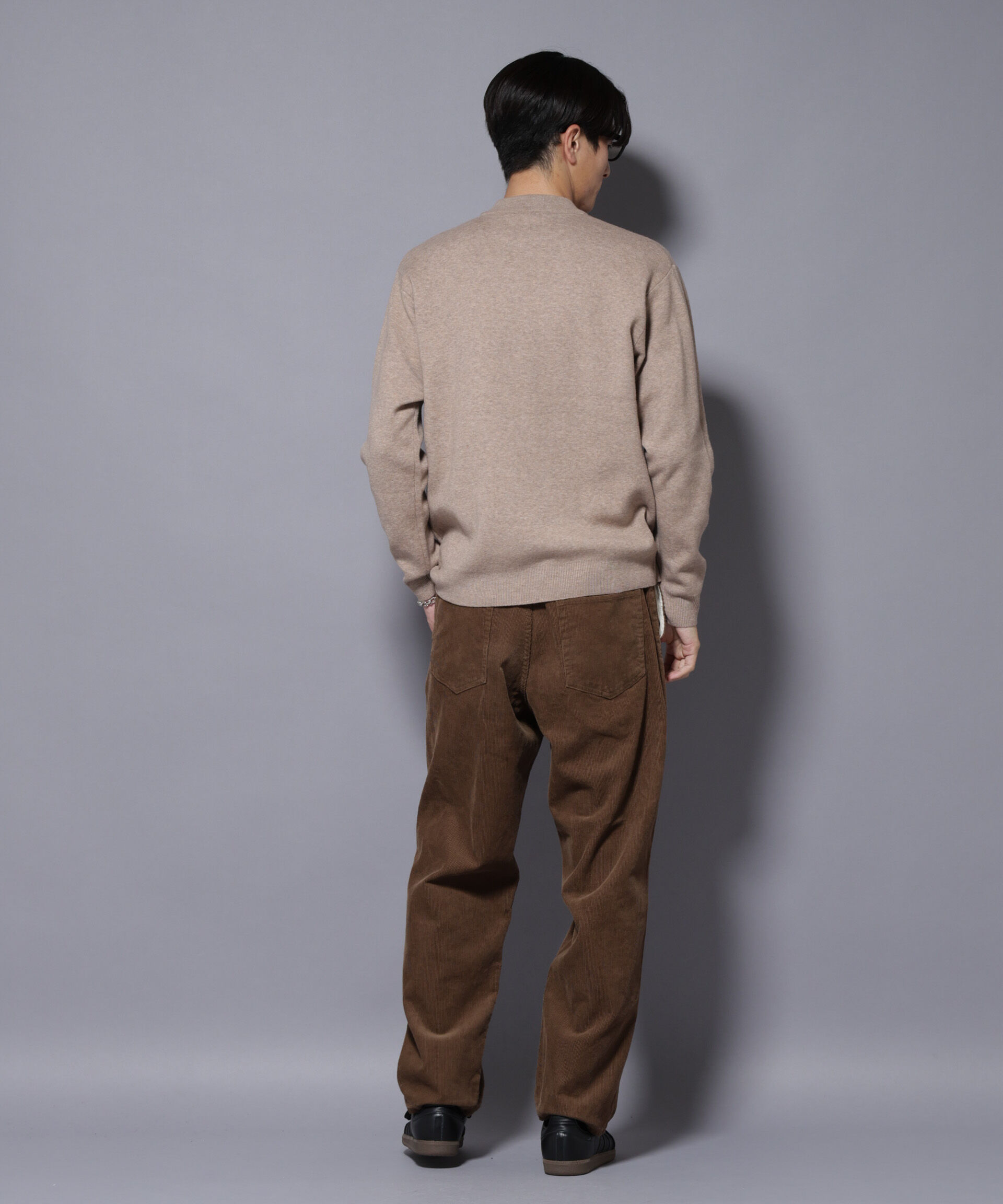 nano･universe「シルク混モックネックニット」|ニット・セーター|