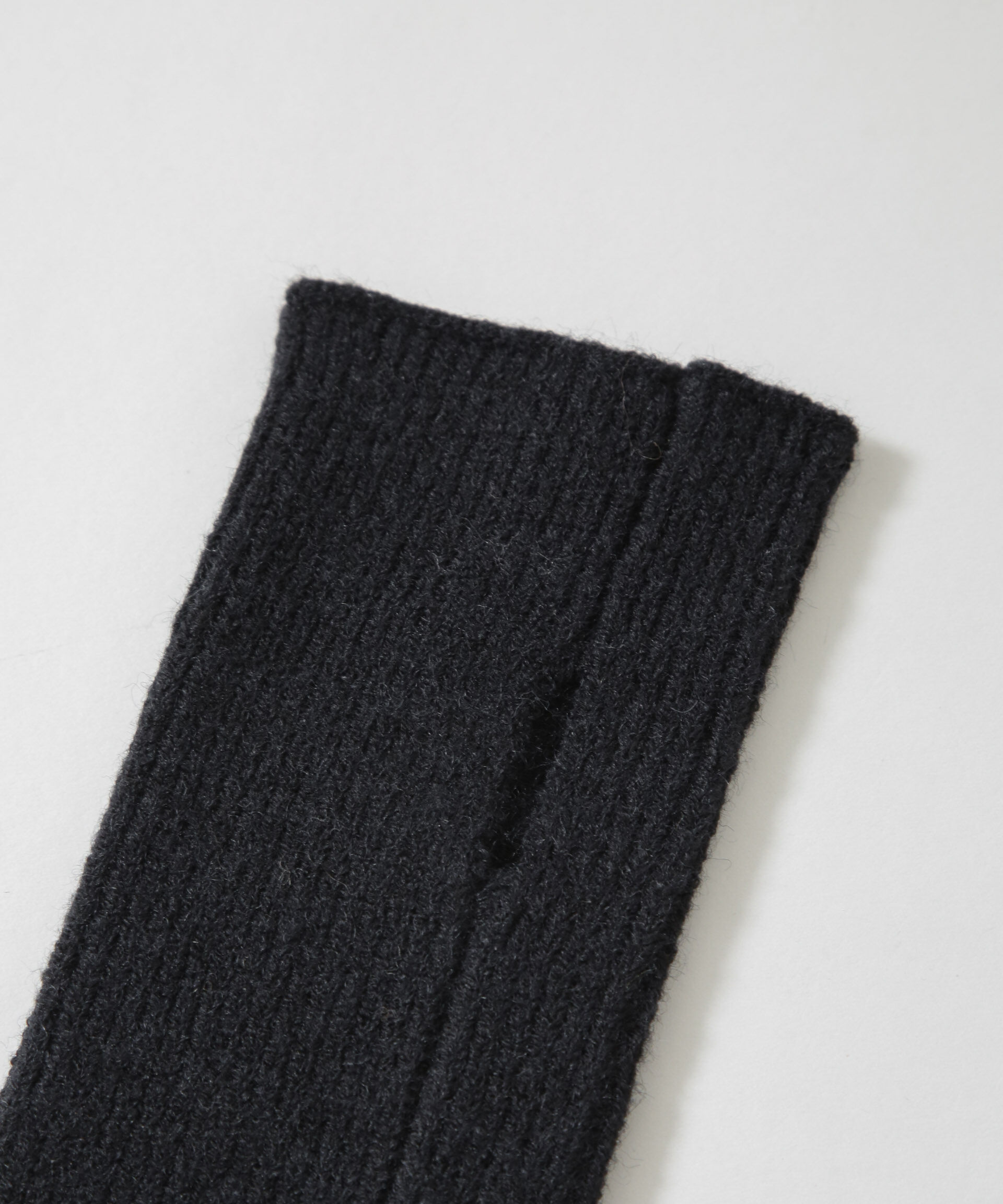 nano･universe「リブニットアームウォーマー」|手袋|