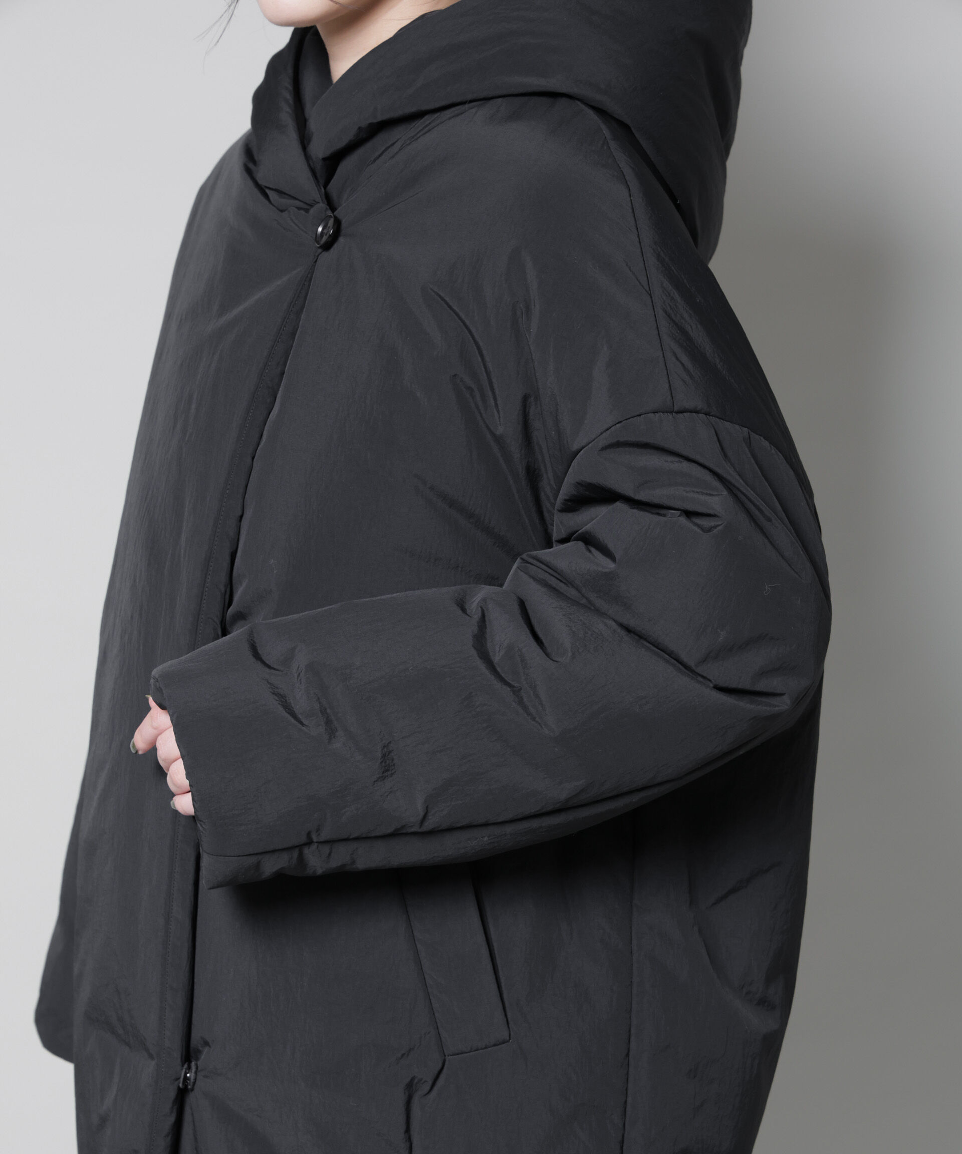 nano･universe「ETHERMALOFT(R)AEROGEL 中綿フードコクーンコート」|その他|