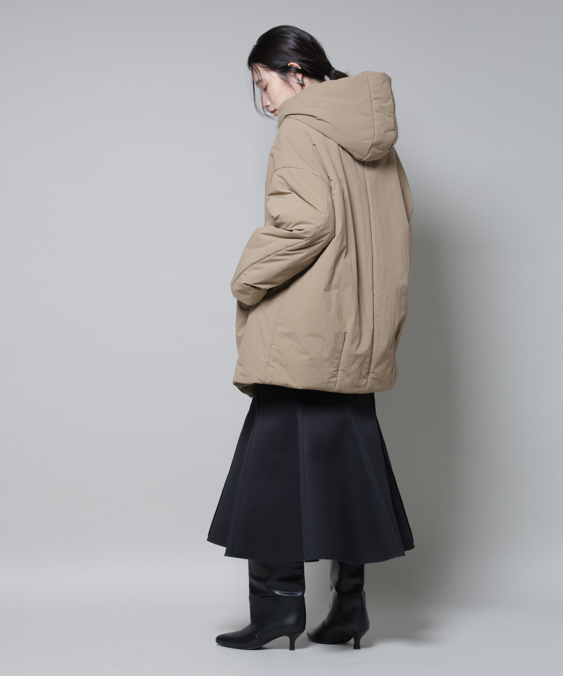 nano･universe「ETHERMALOFT(R)AEROGEL 中綿フードコクーンコート」|その他|