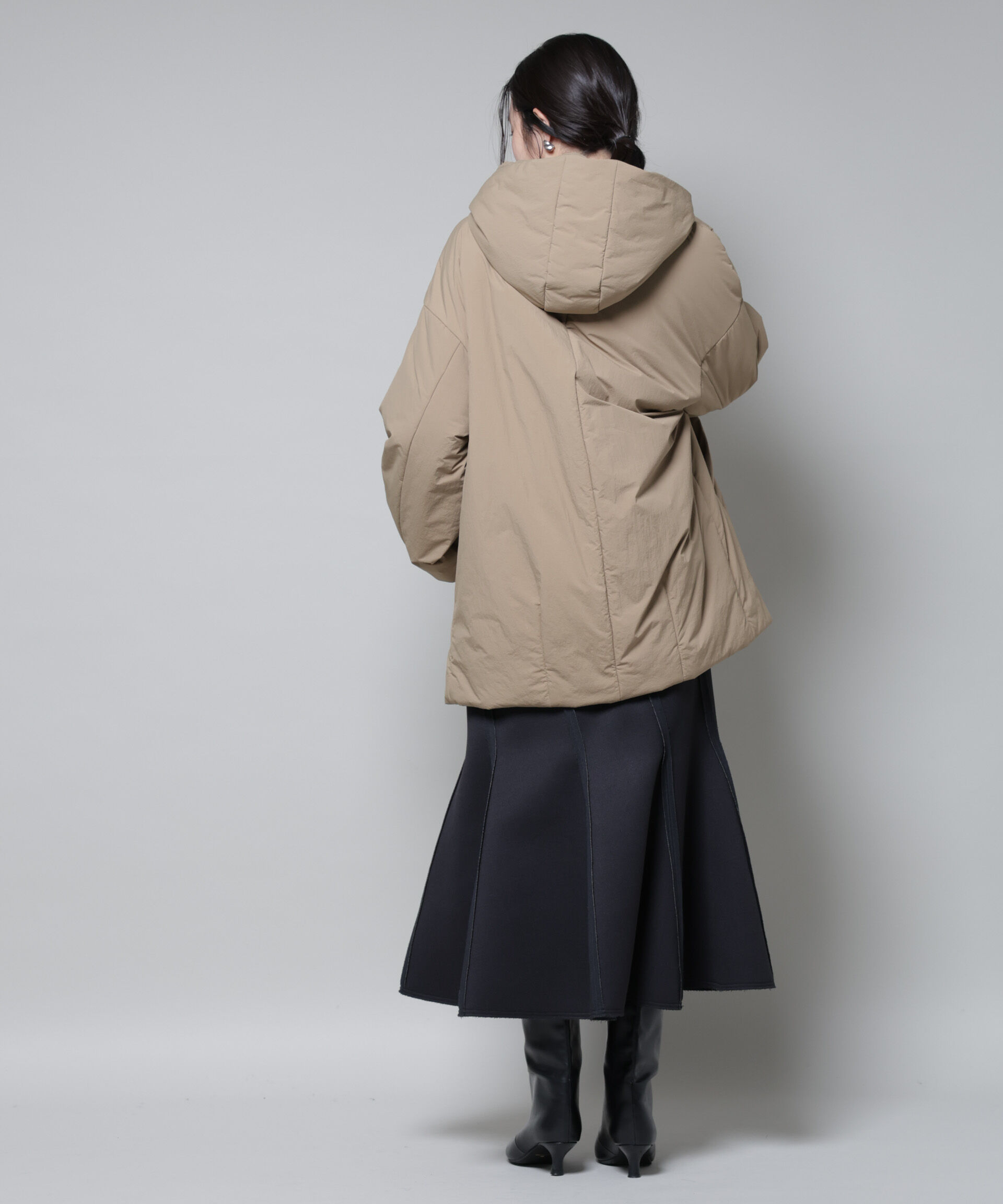 nano･universe「ETHERMALOFT(R)AEROGEL 中綿フードコクーンコート」|その他|