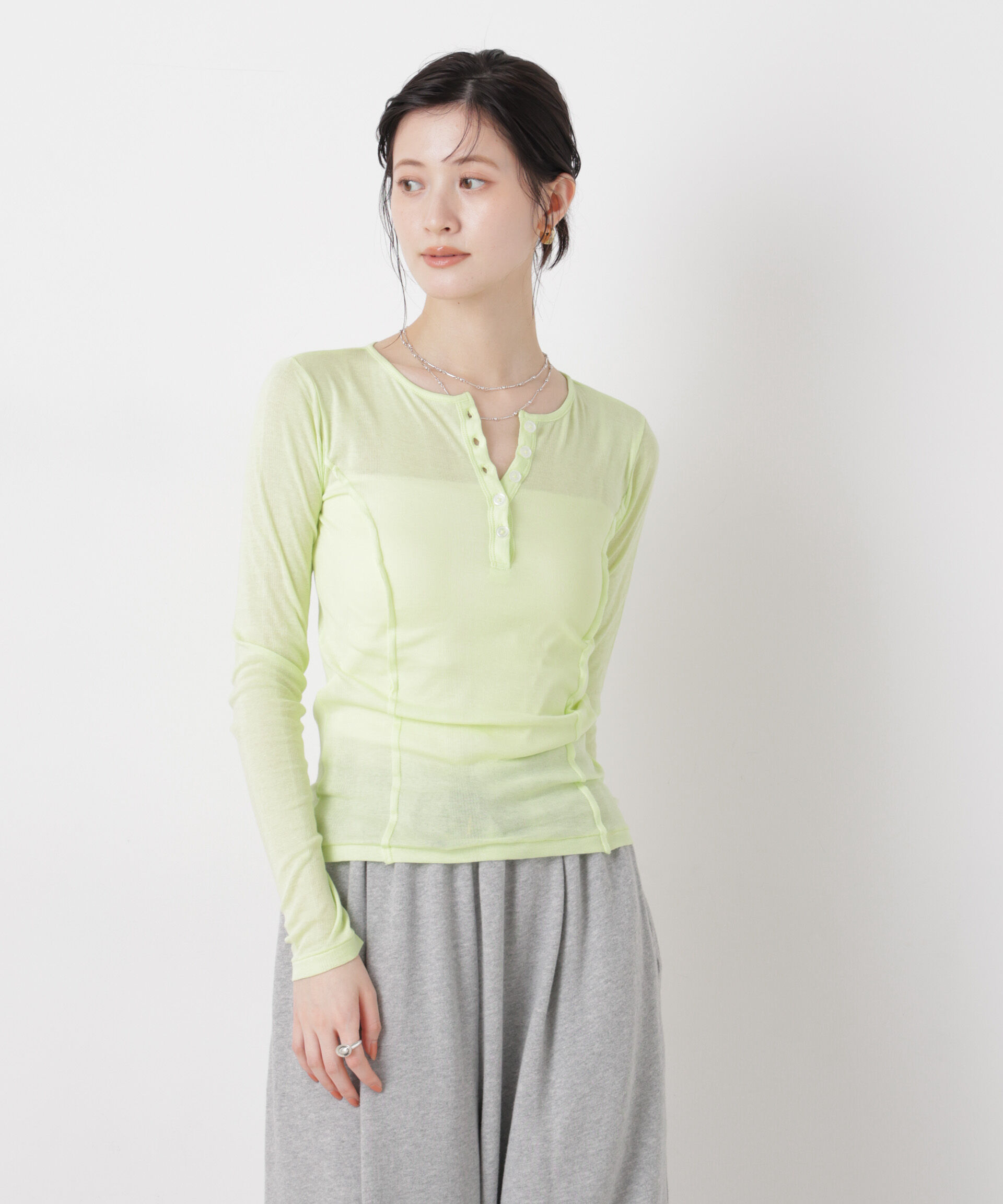 nano･universe「Robert P. Miller/LightPrib Henly L/S Tee 」|Tシャツ・カットソー|