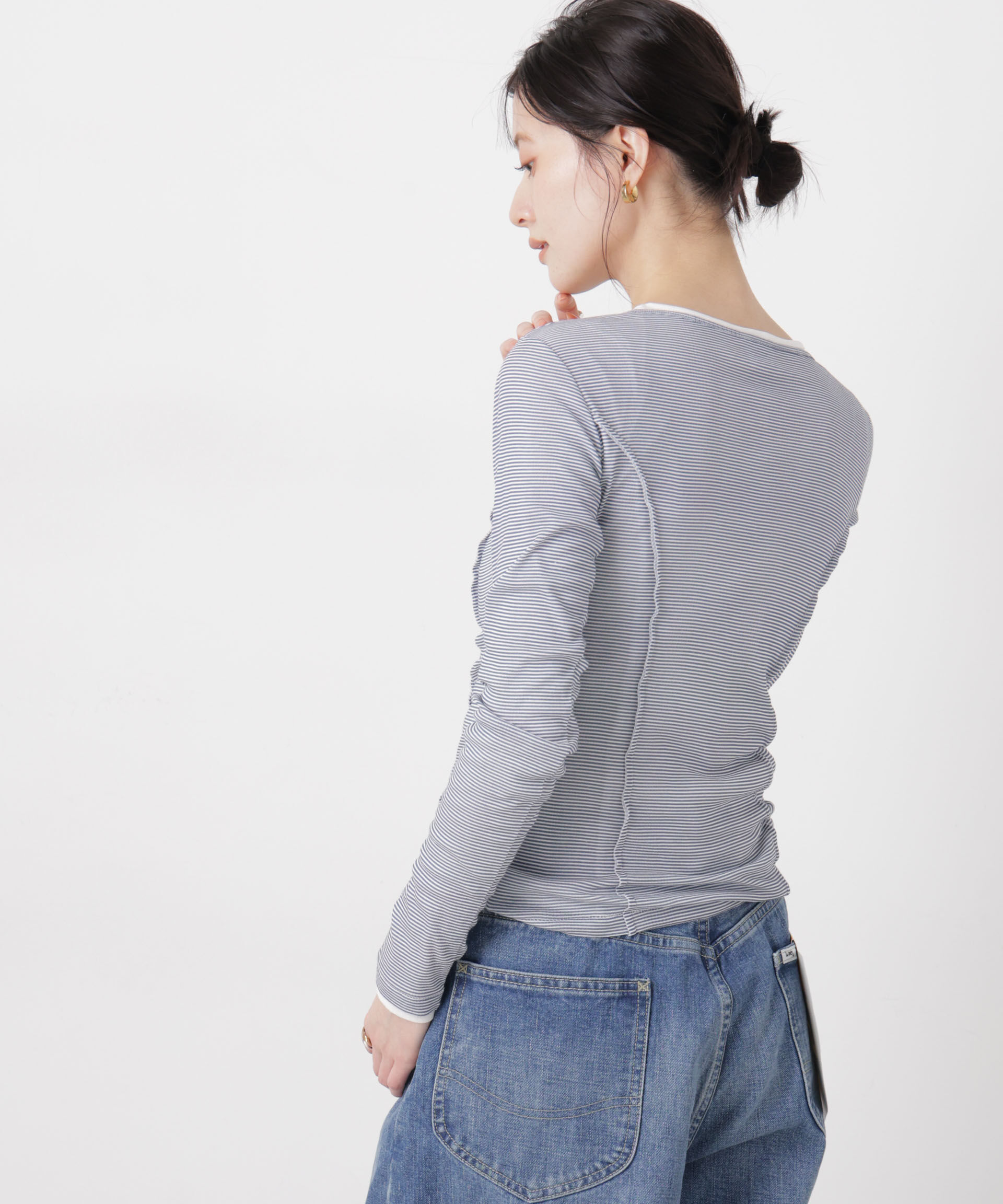 nano･universe「Robert P. Miller/LightPrib Henly L/S Tee 」|Tシャツ・カットソー|