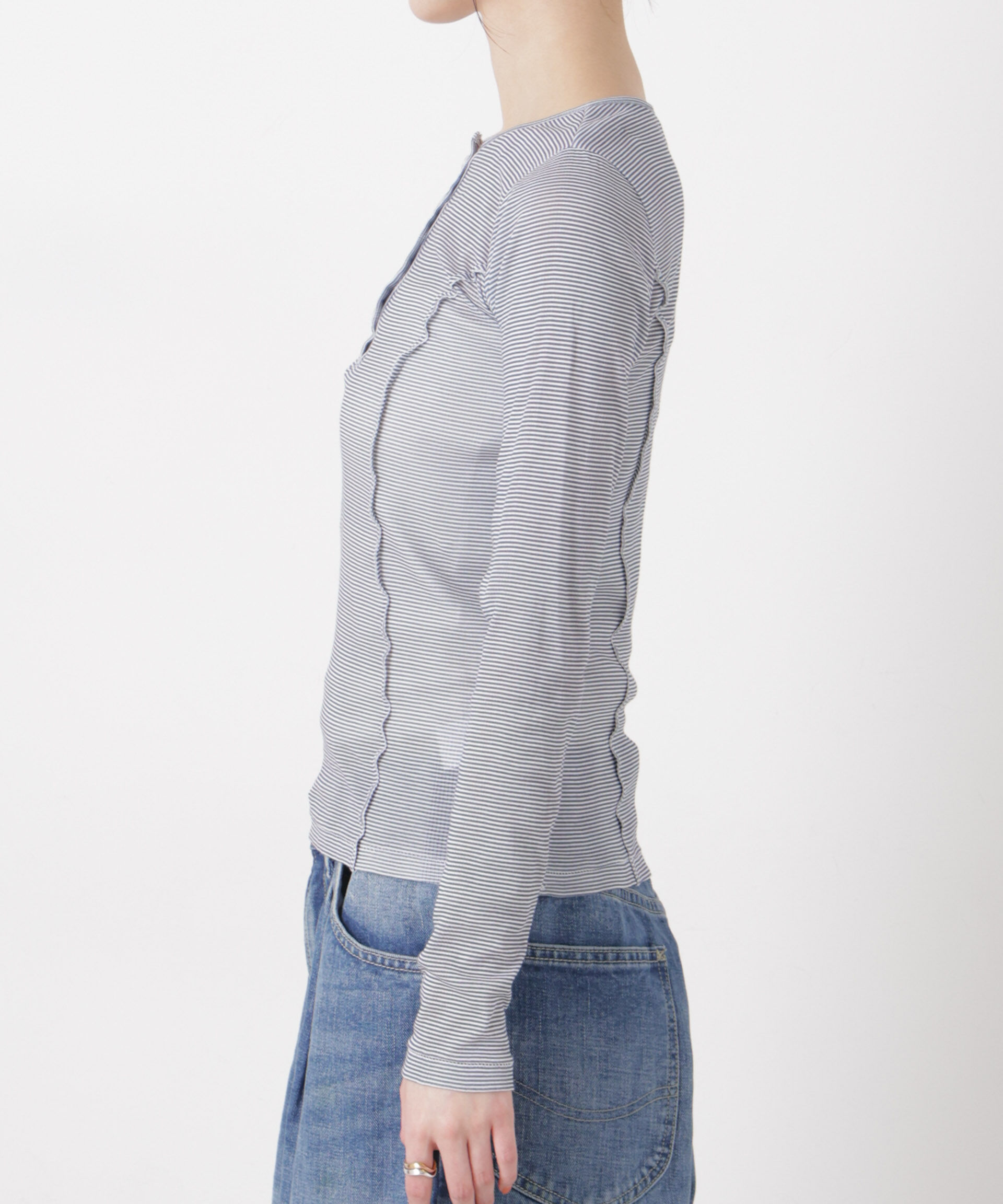 nano･universe「Robert P. Miller/LightPrib Henly L/S Tee 」|Tシャツ・カットソー|