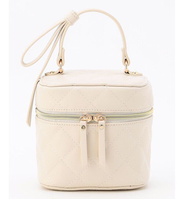 組曲「キルティングバニティバッグ」|ショルダー・メッセンジャー|アイボリー系