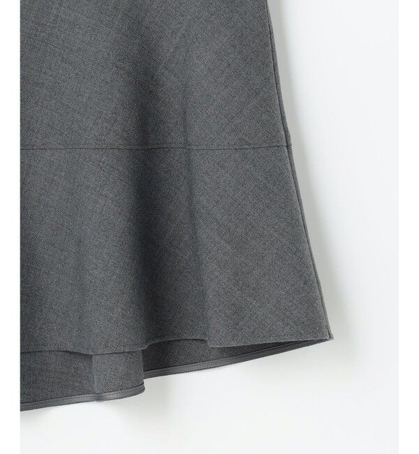 自由区「【SHIHOさん着用】ソフトウールブレンドペプラム ブラウス」|シャツ・ブラウス|