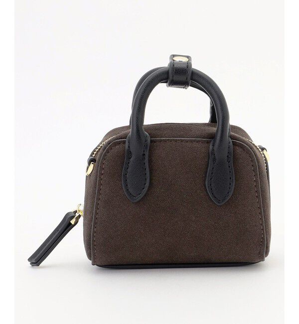 自由区「【SHIHOさん着用・2点SET】スエードライクボストン バッグ」|ボストンバッグ|