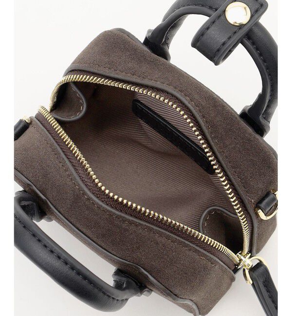 自由区「【SHIHOさん着用・2点SET】スエードライクボストン バッグ」|ボストンバッグ|