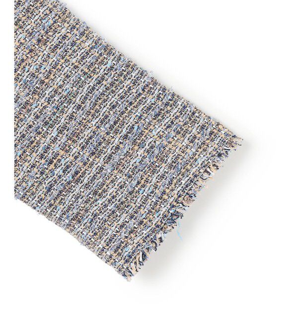 23区「GIOLICAツイード ノーカラー ジャケット」|その他|