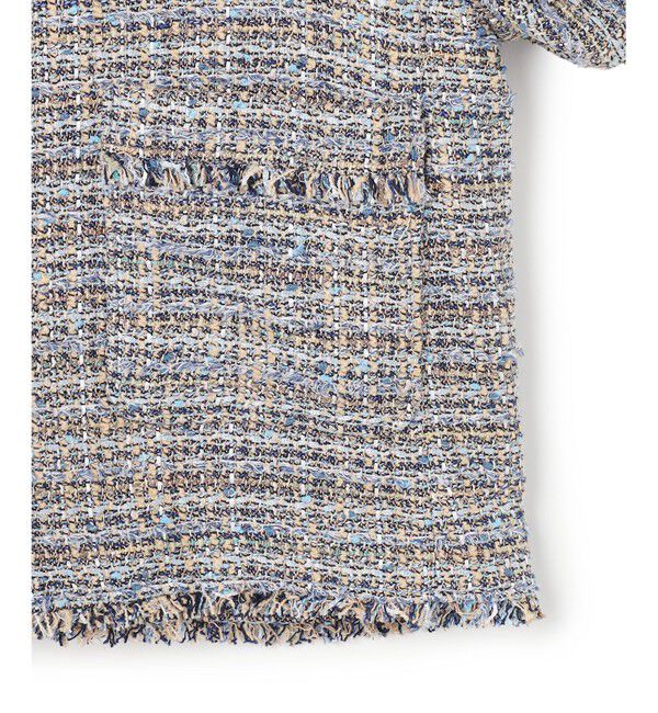 23区「GIOLICAツイード ノーカラー ジャケット」|その他|