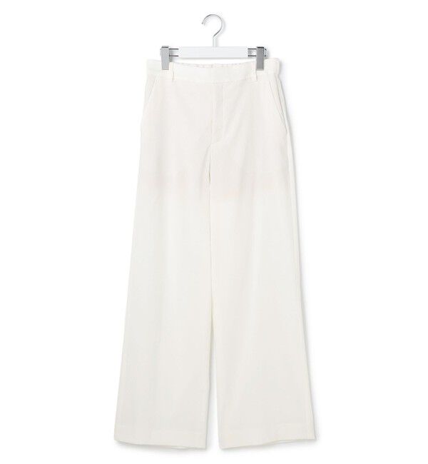 23区「リネンレーヨンストレッチ ワイドパンツ」|その他|