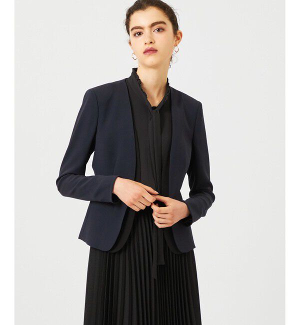 BEIGE,「【L-size】EVA / ボウタイロングスリーブ ブラウス」|シャツ・ブラウス|