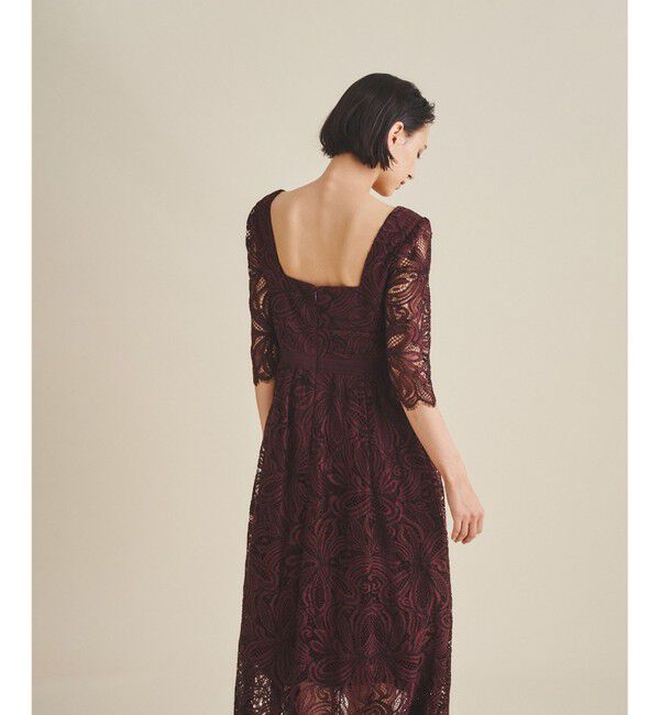 Grace Class「スクエアネックレースドレス」|ドレス|