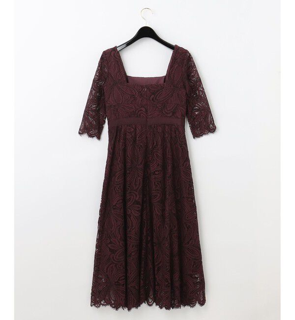 Grace Class「スクエアネックレースドレス」|ドレス|