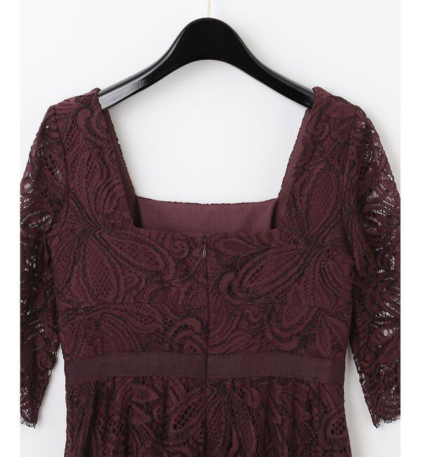 Grace Class「スクエアネックレースドレス」|ドレス|