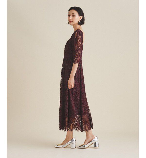 Grace Class「スクエアネックレースドレス」|ドレス|