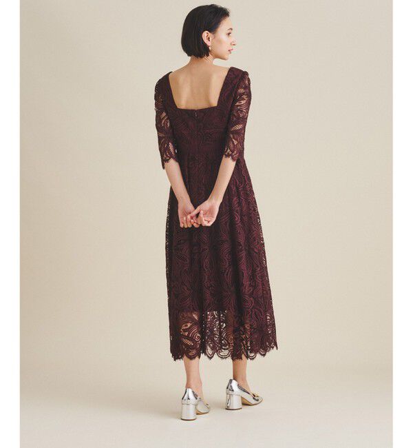 Grace Class「スクエアネックレースドレス」|ドレス|