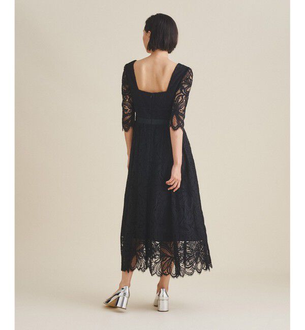 Grace Class「スクエアネックレースドレス」|ドレス|