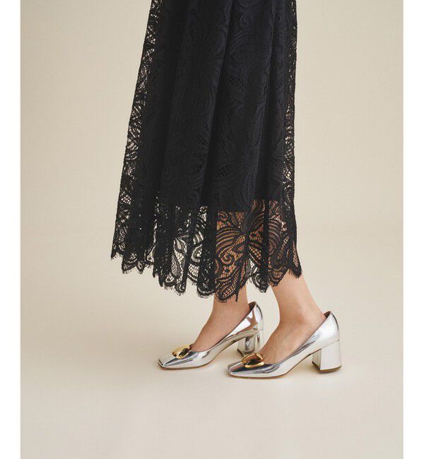 Grace Class「スクエアネックレースドレス」|ドレス|