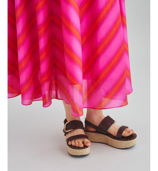 GRACE CONTINENTAL「タイダイプリントロングスカート」|スカート|