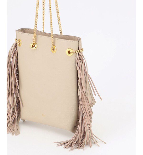 GRACE CONTINENTAL「TOV ミニフリンジバッグ」|ショルダー・メッセンジャー|