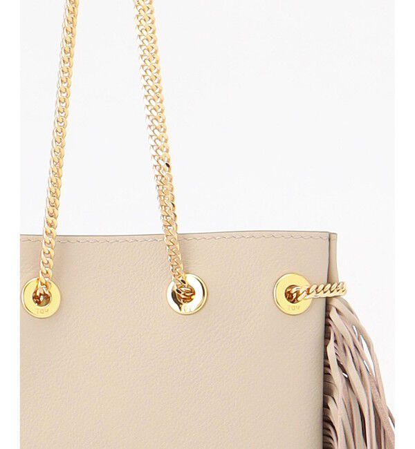 GRACE CONTINENTAL「TOV ミニフリンジバッグ」|ショルダー・メッセンジャー|