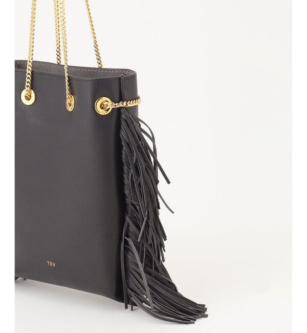 GRACE CONTINENTAL「TOV ミニフリンジバッグ」|ショルダー・メッセンジャー|