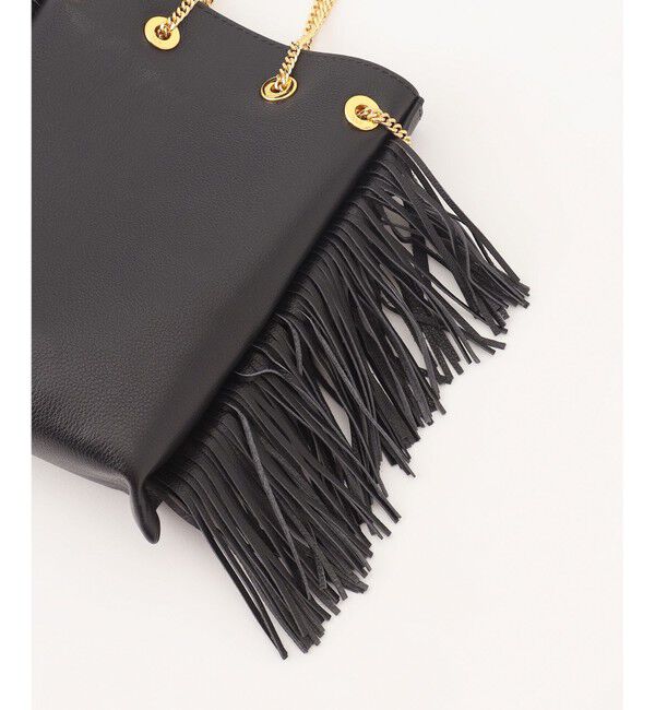 GRACE CONTINENTAL「TOV ミニフリンジバッグ」|ショルダー・メッセンジャー|