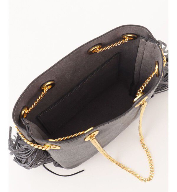 GRACE CONTINENTAL「TOV ミニフリンジバッグ」|ショルダー・メッセンジャー|