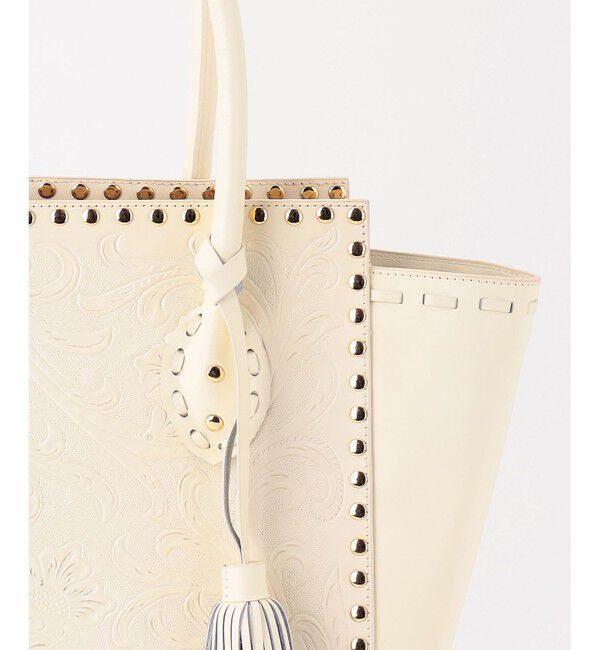 Carving Tribes「Studs tote bag」|ハンドバッグ|