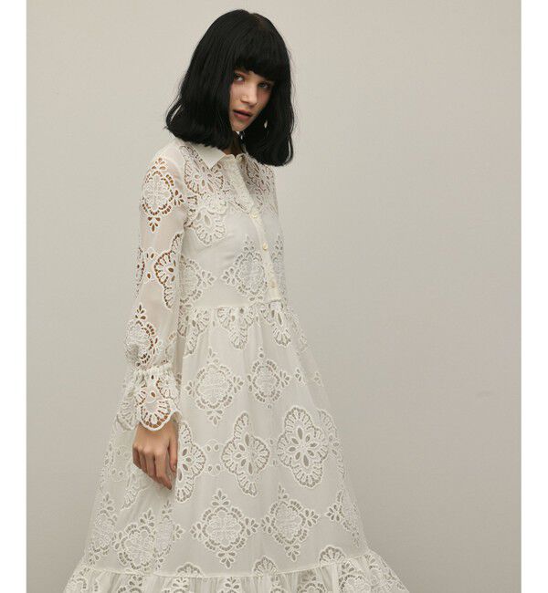 Diagram「カットワーク刺繍ワンピース」|ワンピース|