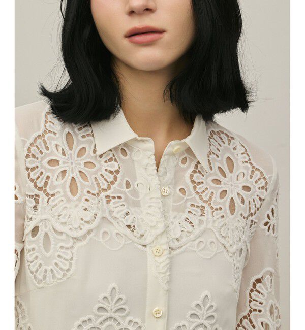 Diagram「カットワーク刺繍ワンピース」|ワンピース|