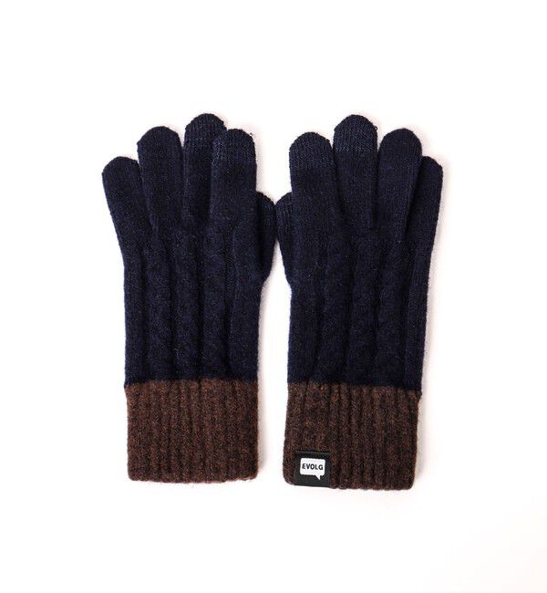 NOLLEY'S goodman「【EVOLG/エヴォログ】MINOS ニットグローブ LET2517」|手袋|