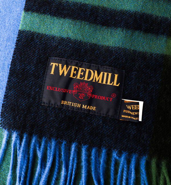 NOLLEY'S goodman「【TWEEDMILL/ツイードミル】Lambswool Muffler Check 25」|マフラー|