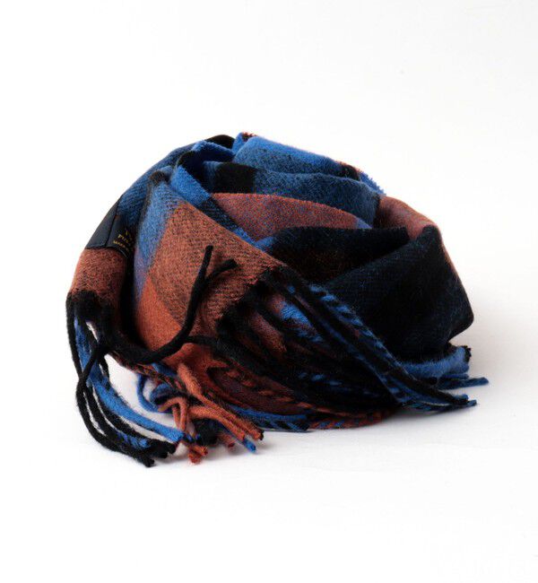NOLLEY'S goodman「【TWEEDMILL/ツイードミル】Lambswool Muffler Check 25」|マフラー|