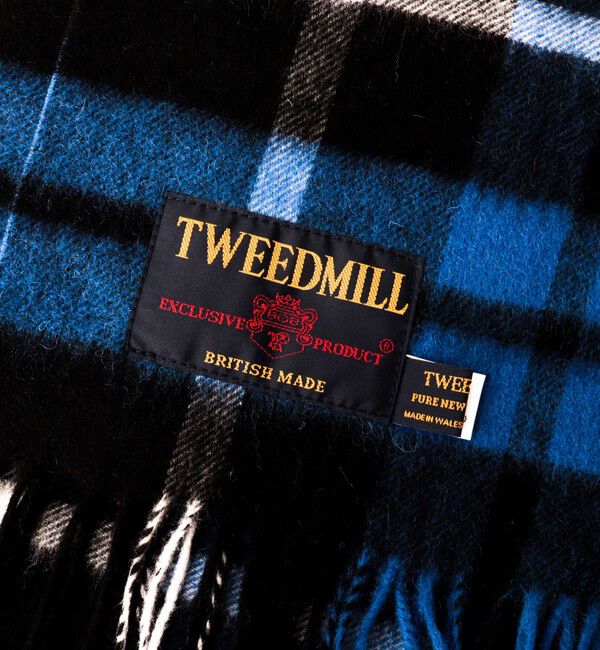 NOLLEY'S goodman「【TWEEDMILL/ツイードミル】Lambswool Muffler Check 25」|マフラー|